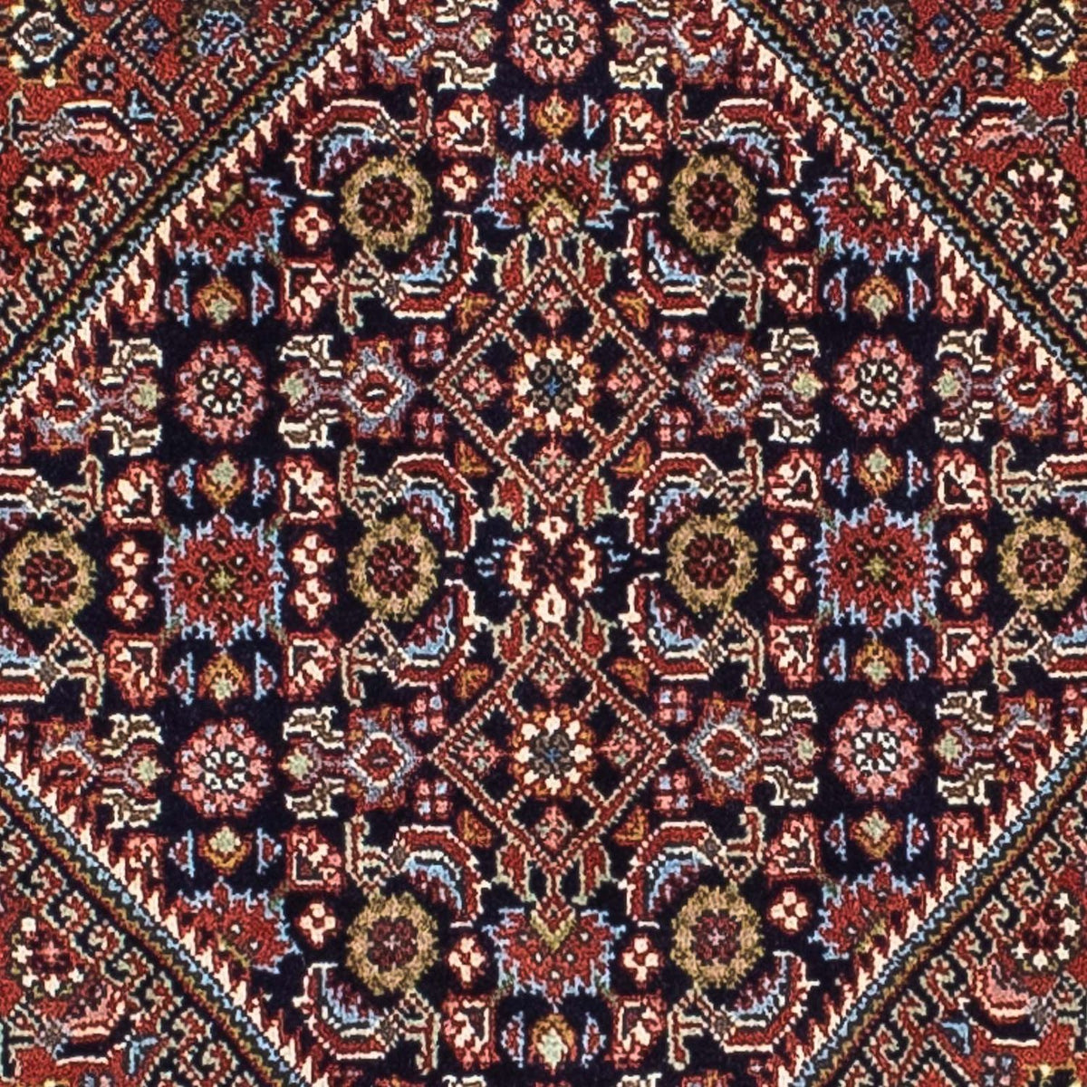 Alfombra persa - Bidjar - 198 x 137 cm - multicolor
