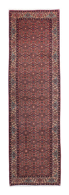 Alfombra de pasillo Alfombra persa - Bidjar - 290 x 84 cm - rojo claro