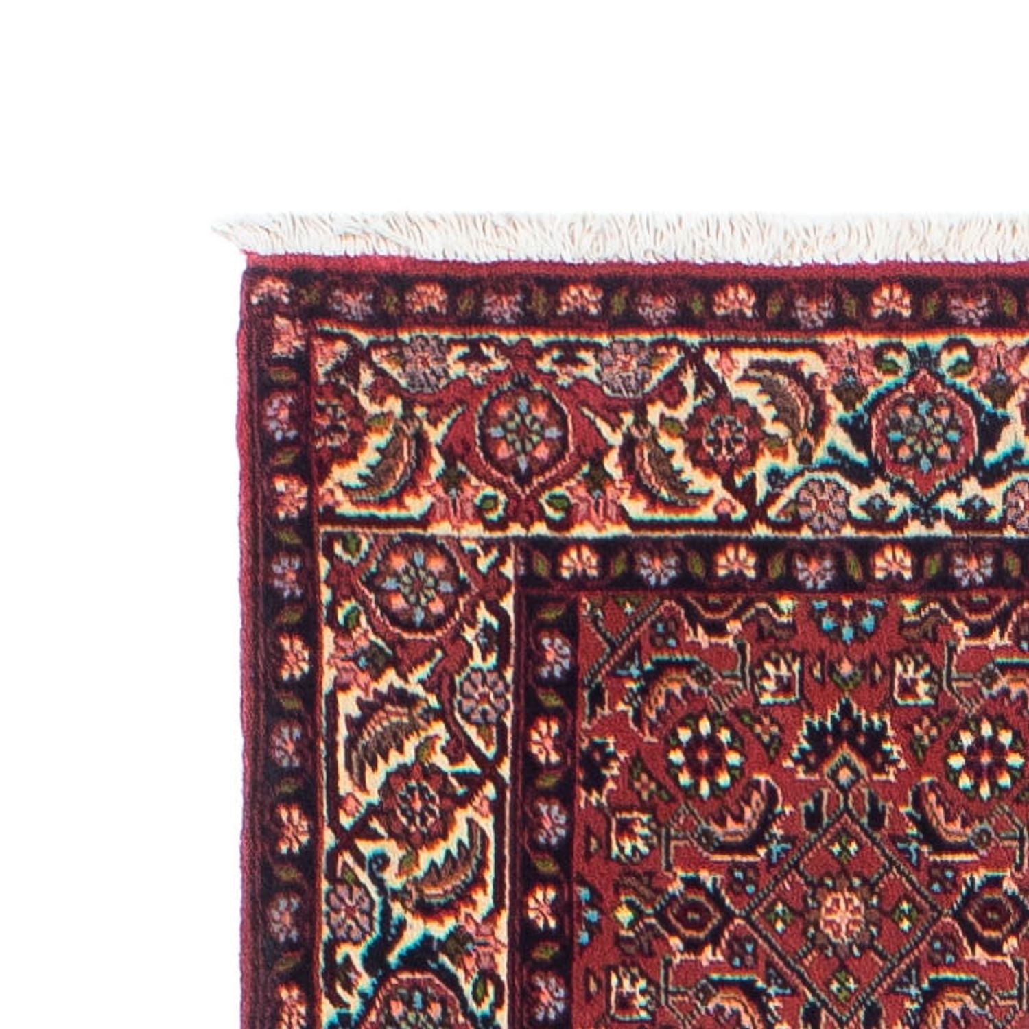 Alfombra de pasillo Alfombra persa - Bidjar - 290 x 84 cm - rojo claro