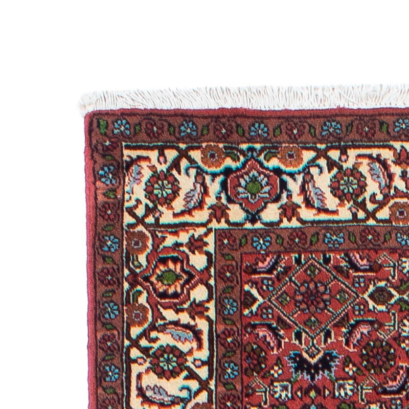 Alfombra de pasillo Alfombra persa - Bidjar - 296 x 81 cm - rojo claro