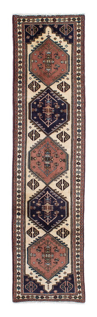 Alfombra de pasillo Alfombra persa - Nómada - 275 x 67 cm - beige
