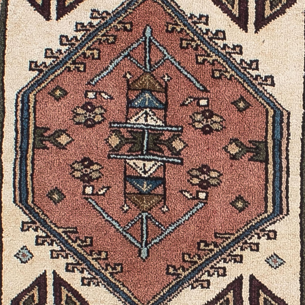 Alfombra de pasillo Alfombra persa - Nómada - 275 x 67 cm - beige