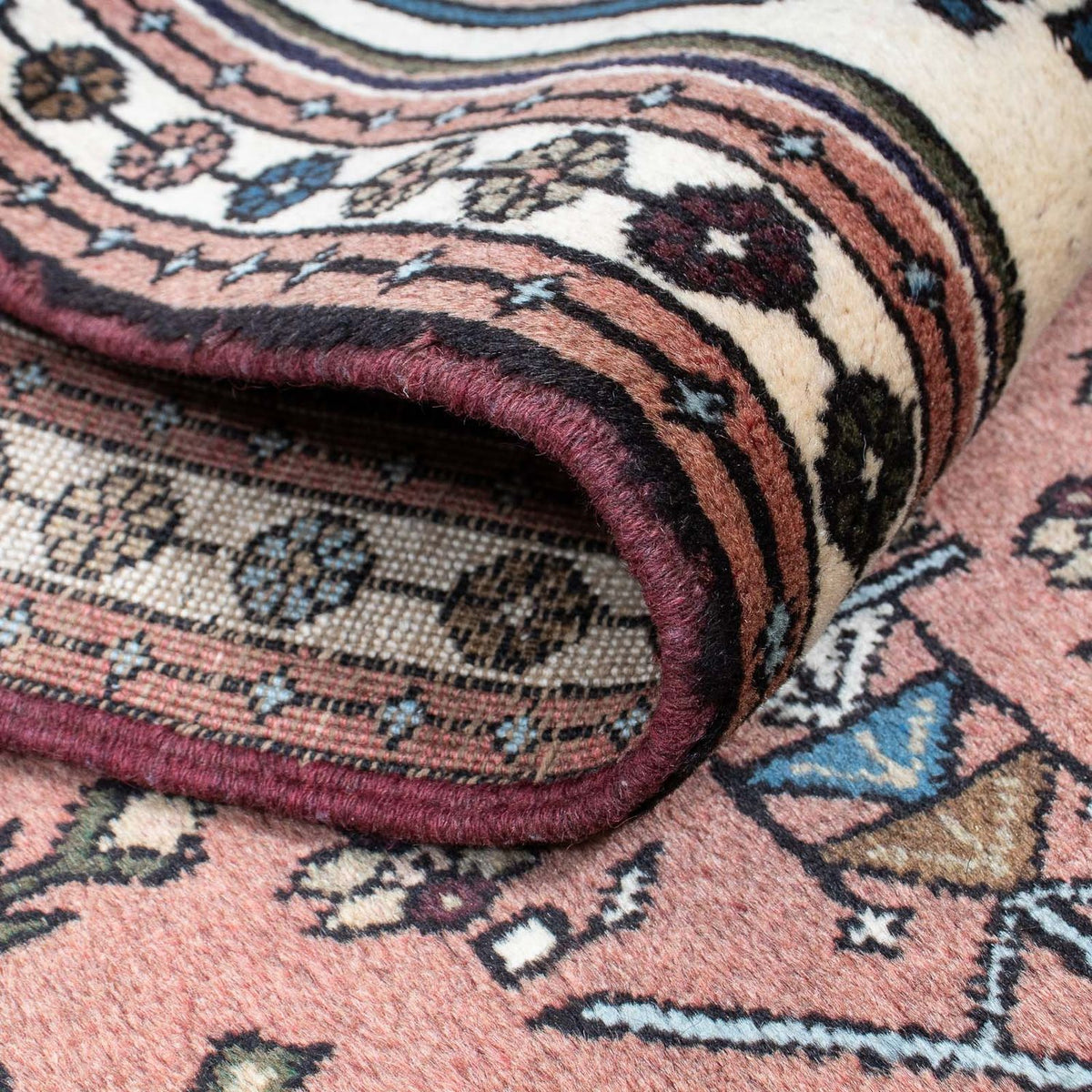 Alfombra de pasillo Alfombra persa - Nómada - 275 x 67 cm - beige