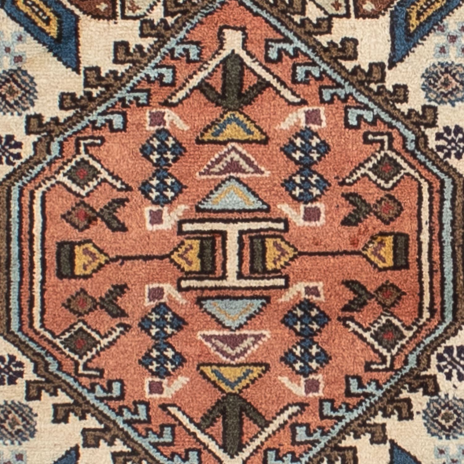Alfombra de pasillo Alfombra persa - Nómada - 300 x 74 cm - beige