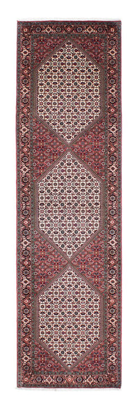 Alfombra de pasillo Alfombra persa - Bidjar - 305 x 84 cm - beige