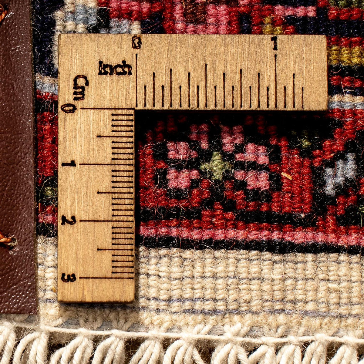 Alfombra de pasillo Alfombra persa - Bidjar - 290 x 78 cm - beige