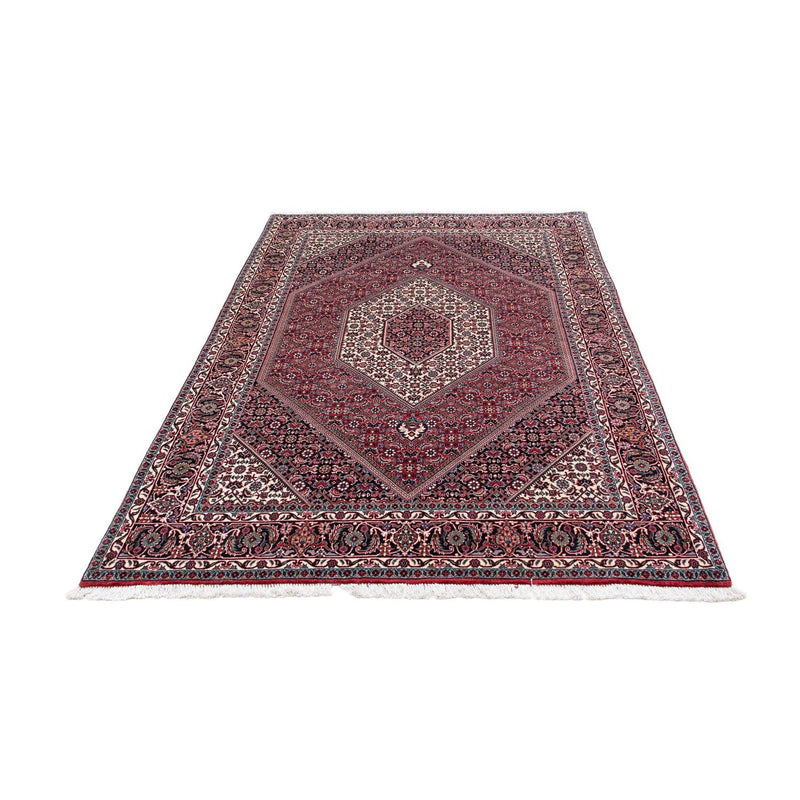 Alfombra persa - Bidjar - 208 x 132 cm - rojo claro