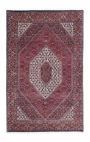 Alfombra persa - Bidjar - 203 x 127 cm - azul oscuro