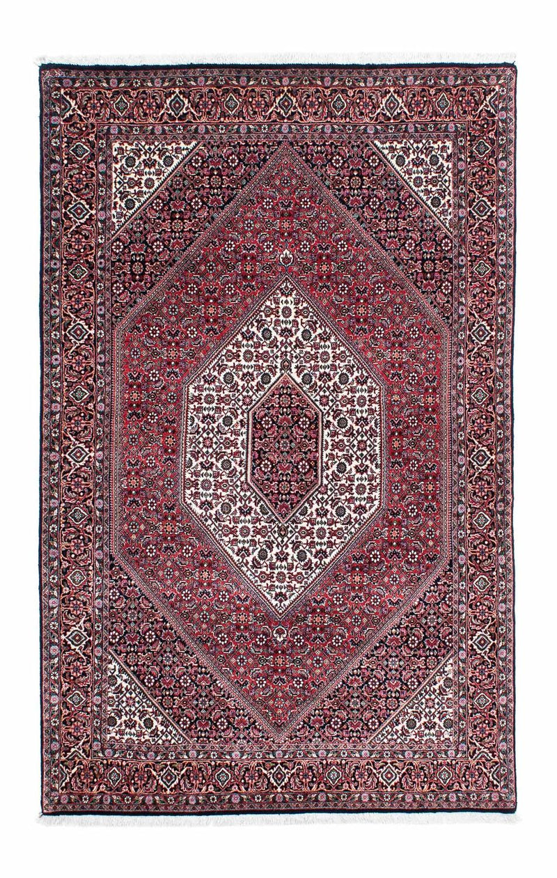 Alfombra persa - Bidjar - 203 x 127 cm - azul oscuro