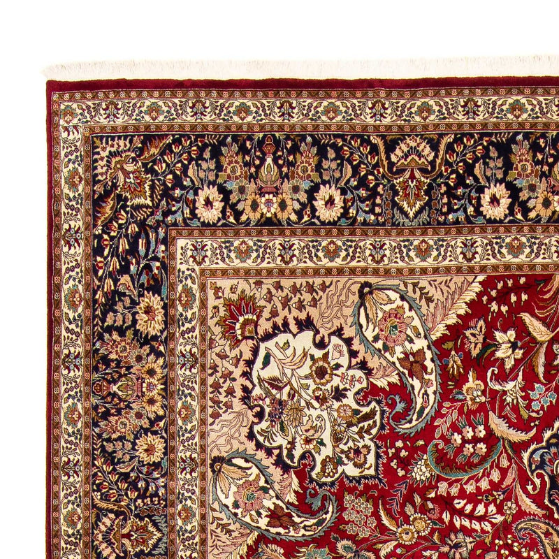 Alfombra Persa - Tabriz - Real - 400 x 297 cm - rojo oscuro