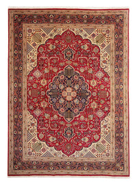 Alfombra Persa - Tabriz - Real - 337 x 243 cm - rojo