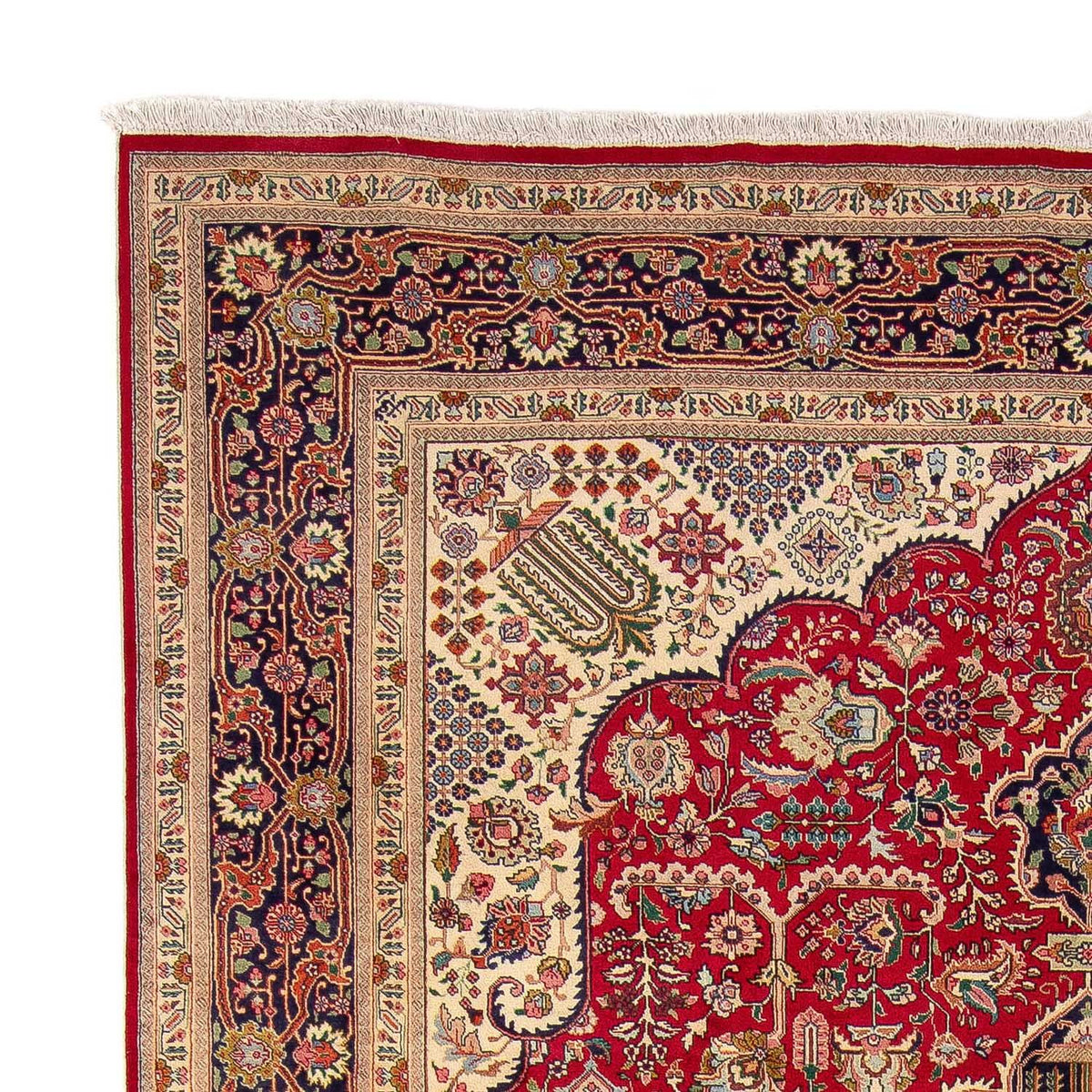 Alfombra Persa - Tabriz - Real - 337 x 243 cm - rojo
