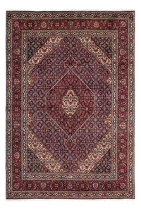 Alfombra Persa - Tabriz - Real - 298 x 202 cm - rojo oscuro