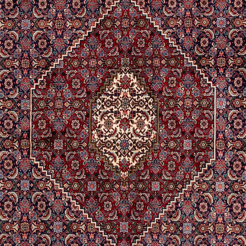 Alfombra Persa - Tabriz - Real - 298 x 202 cm - rojo oscuro