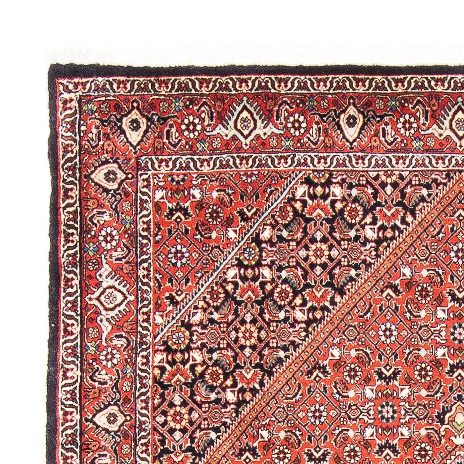 Alfombra persa - Bidjar - 179 x 111 cm - salmón
