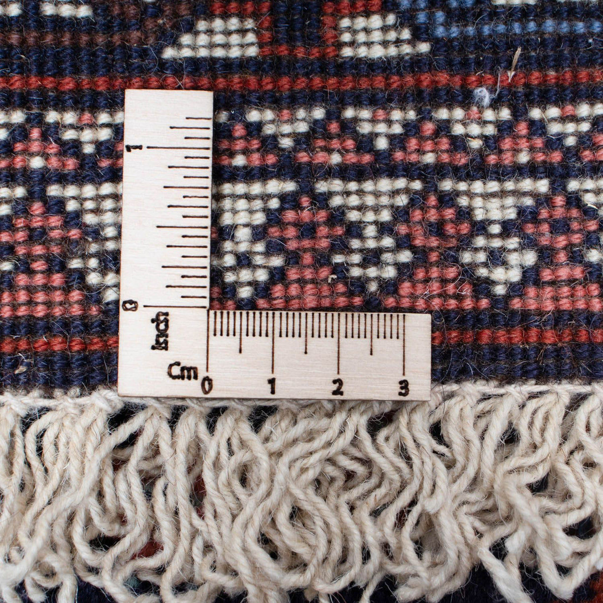 Alfombra persa - Nómada - 155 x 103 cm - azul oscuro