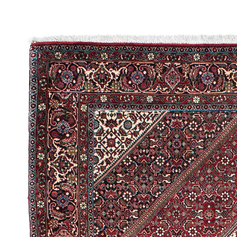 Alfombra persa - Bidjar - 208 x 133 cm - rojo claro