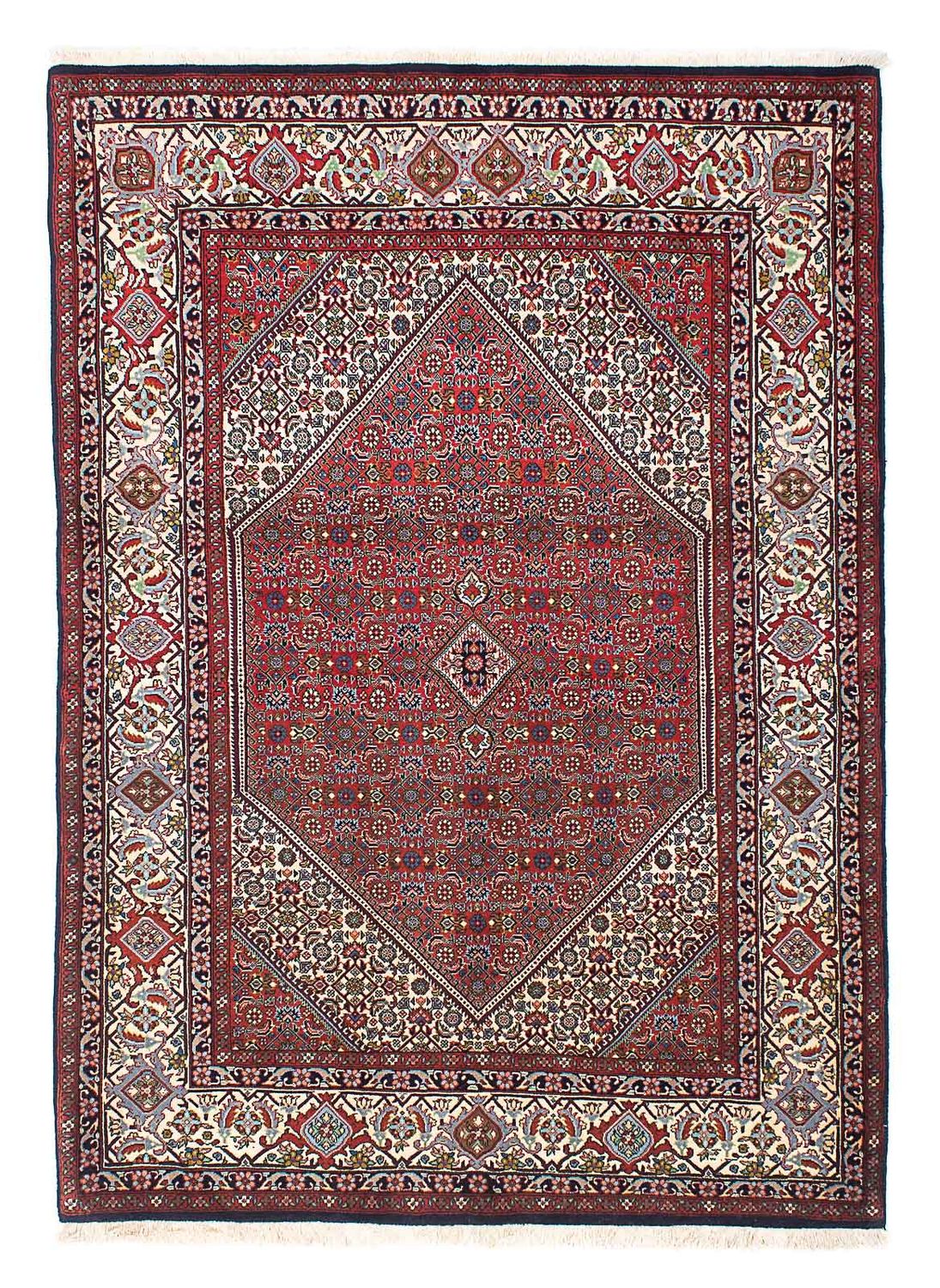 Alfombra persa - Bidjar - 194 x 137 cm - óxido