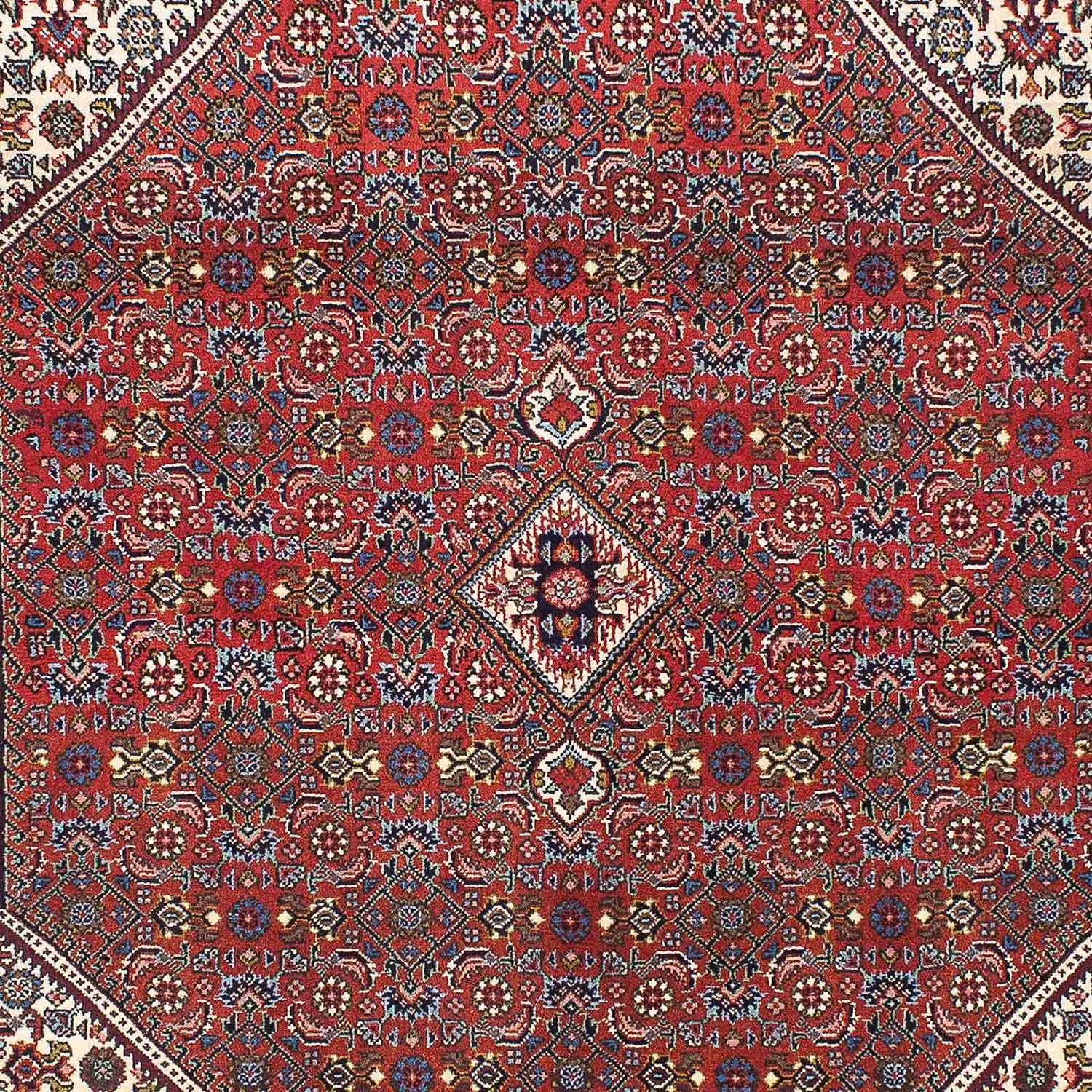 Alfombra persa - Bidjar - 194 x 137 cm - óxido