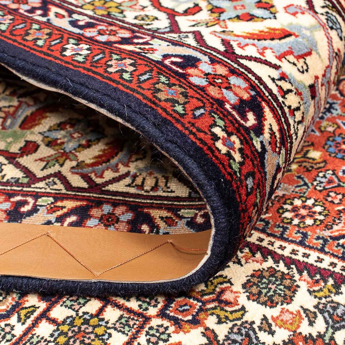 Alfombra persa - Bidjar - 194 x 137 cm - óxido