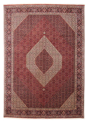 Alfombra persa - Bidjar - 350 x 254 cm - rojo