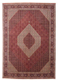 Alfombra persa - Bidjar - 350 x 254 cm - rojo