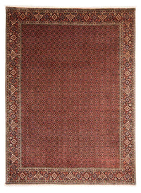 Alfombra persa - Bidjar - 340 x 254 cm - rojo oscuro