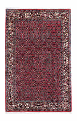 Alfombra persa - Bidjar - 207 x 132 cm - rojo claro