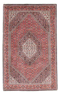Alfombra persa - Bidjar - 179 x 111 cm - rojo claro