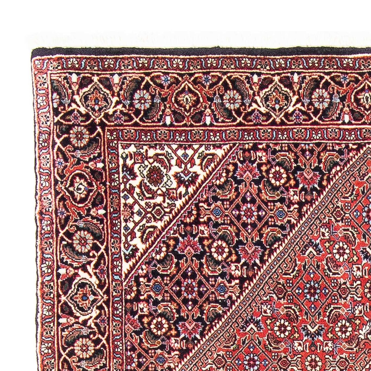 Alfombra de pasillo Alfombra persa - Bidjar - 174 x 107 cm - rojo claro