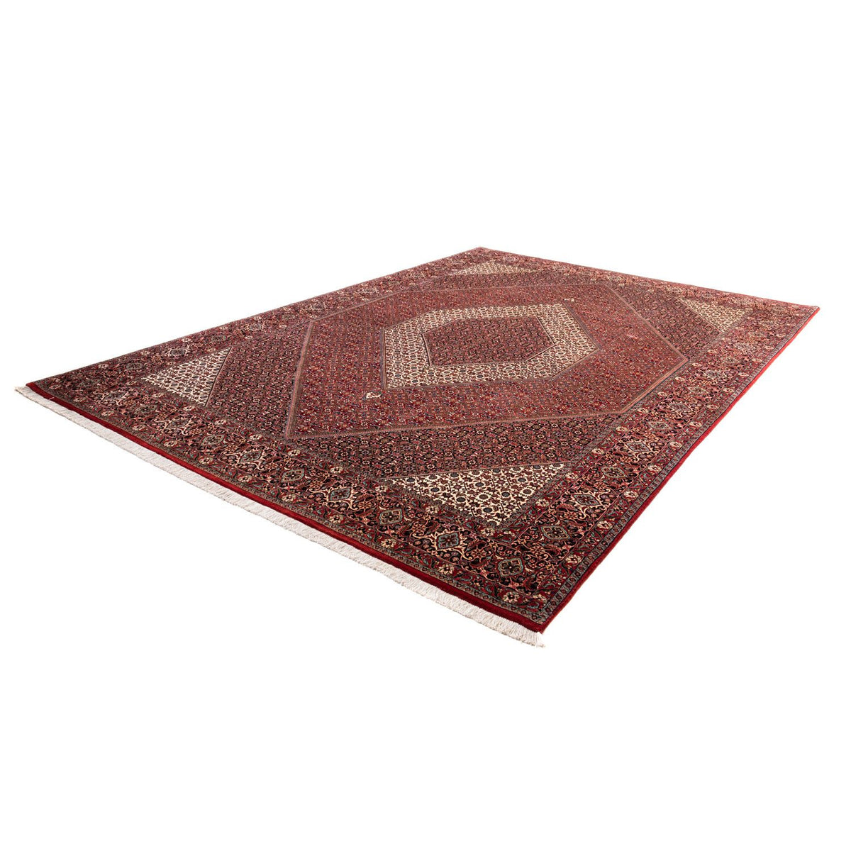 Alfombra persa - Bidjar - 352 x 254 cm - rojo