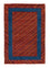 Alfombra Gabbeh - Loribaft Persa - 157 x 104 cm - rojo