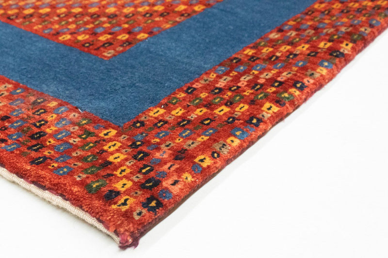 Alfombra Gabbeh - Loribaft Persa - 157 x 104 cm - rojo