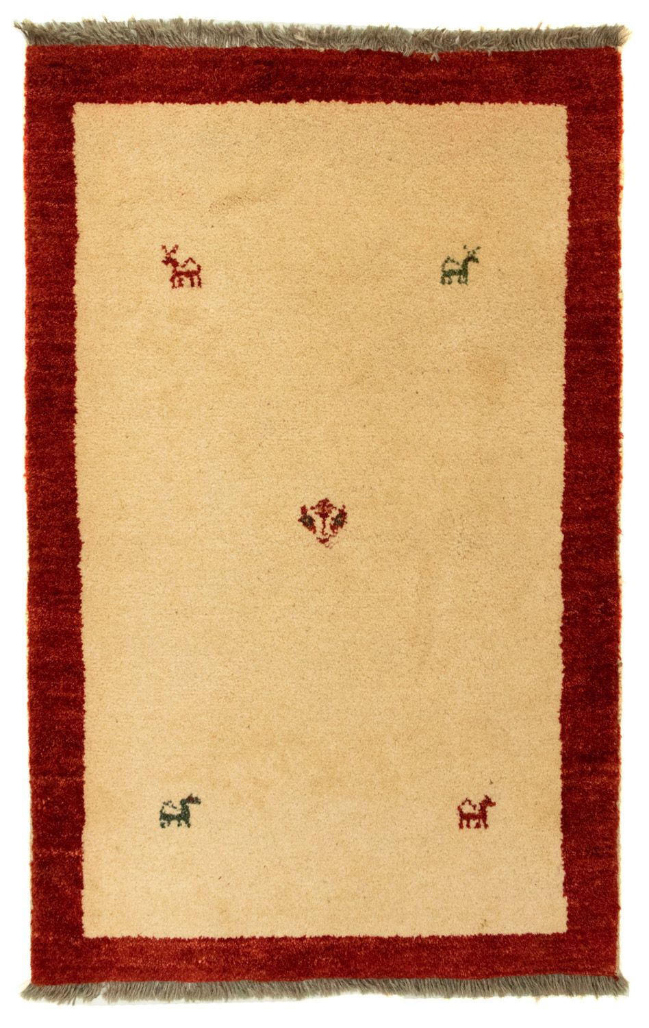 Alfombra Gabbeh - Persa - 125 x 83 cm - beige