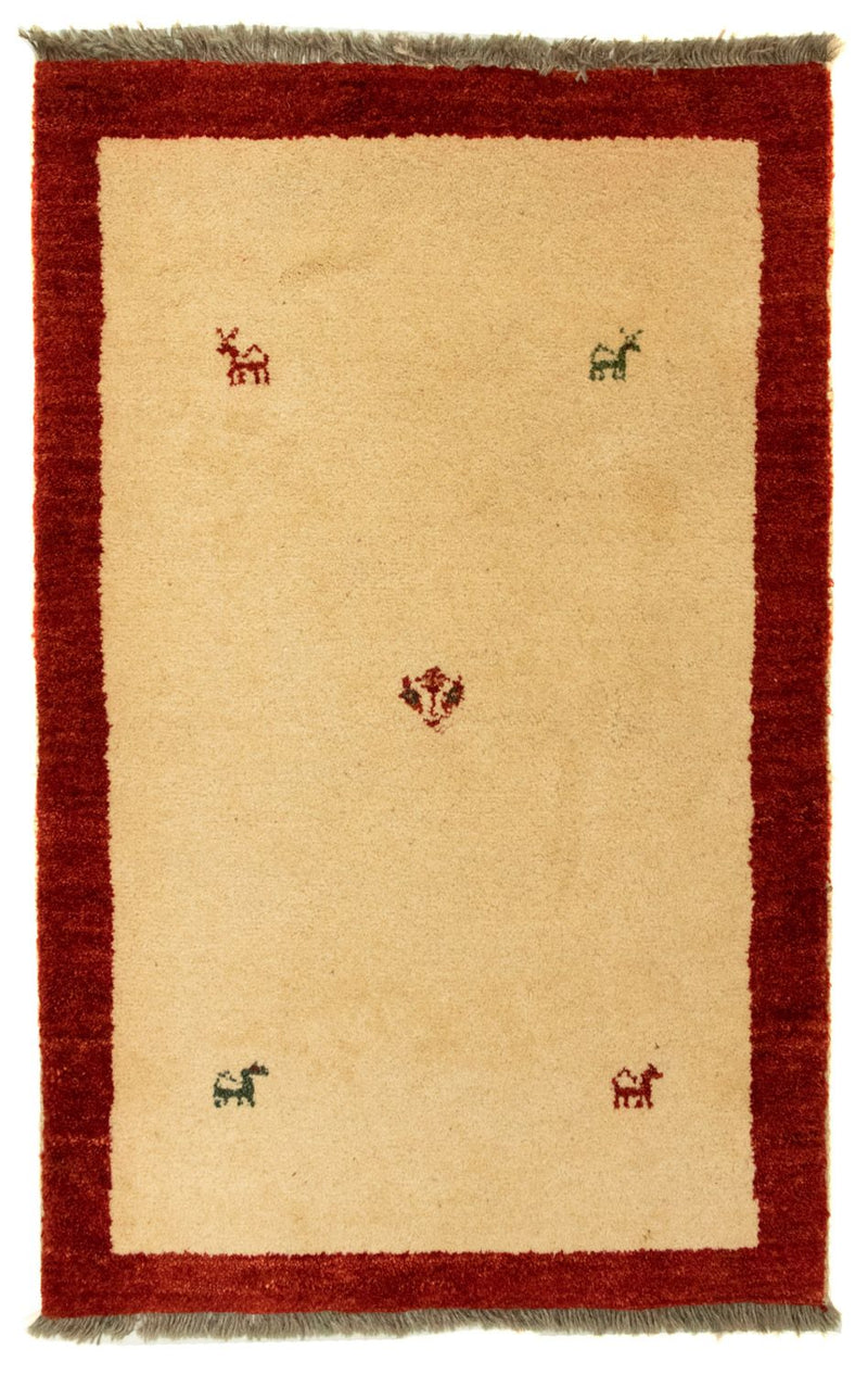 Alfombra Gabbeh - Persa - 125 x 83 cm - beige
