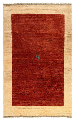 Alfombra Gabbeh - Persa - 127 x 79 cm - rojo