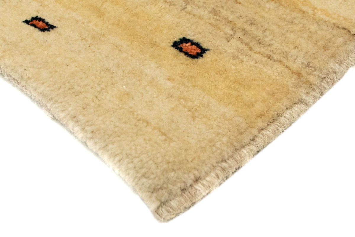 Alfombra Gabbeh - Persa cuadrado  - 102 x 100 cm - beige