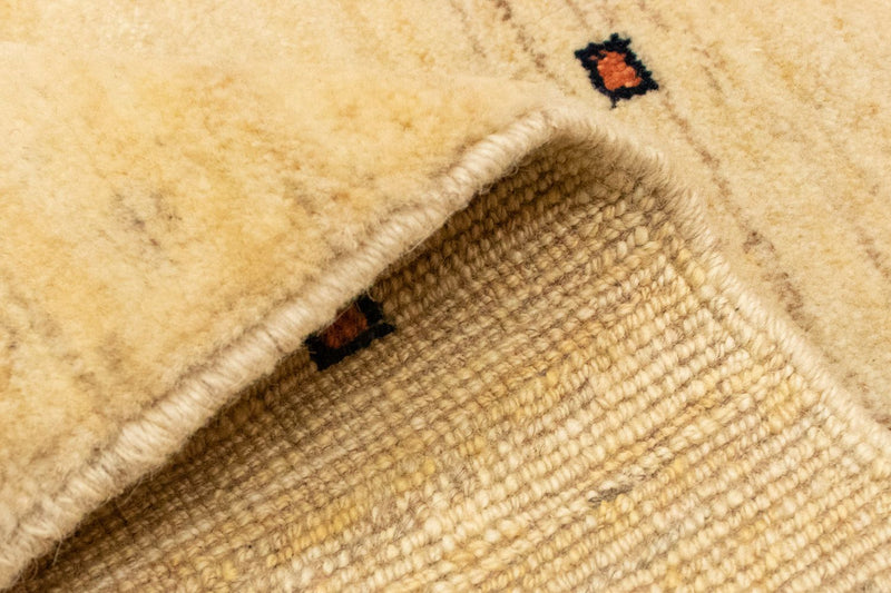 Alfombra Gabbeh - Persa cuadrado  - 102 x 100 cm - beige