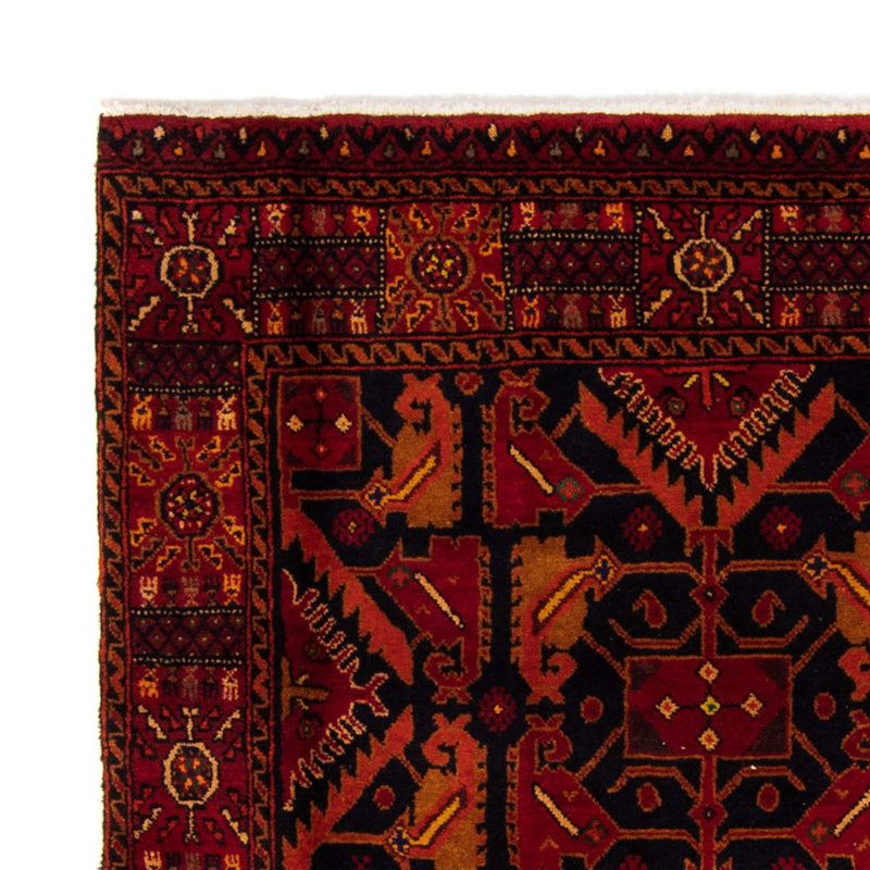 Alfombra Belutsch - 203 x 130 cm - rojo