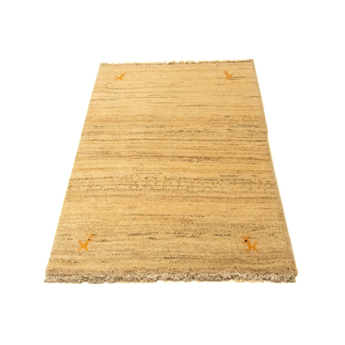Alfombra Gabbeh - Persa - 124 x 68 cm - beige