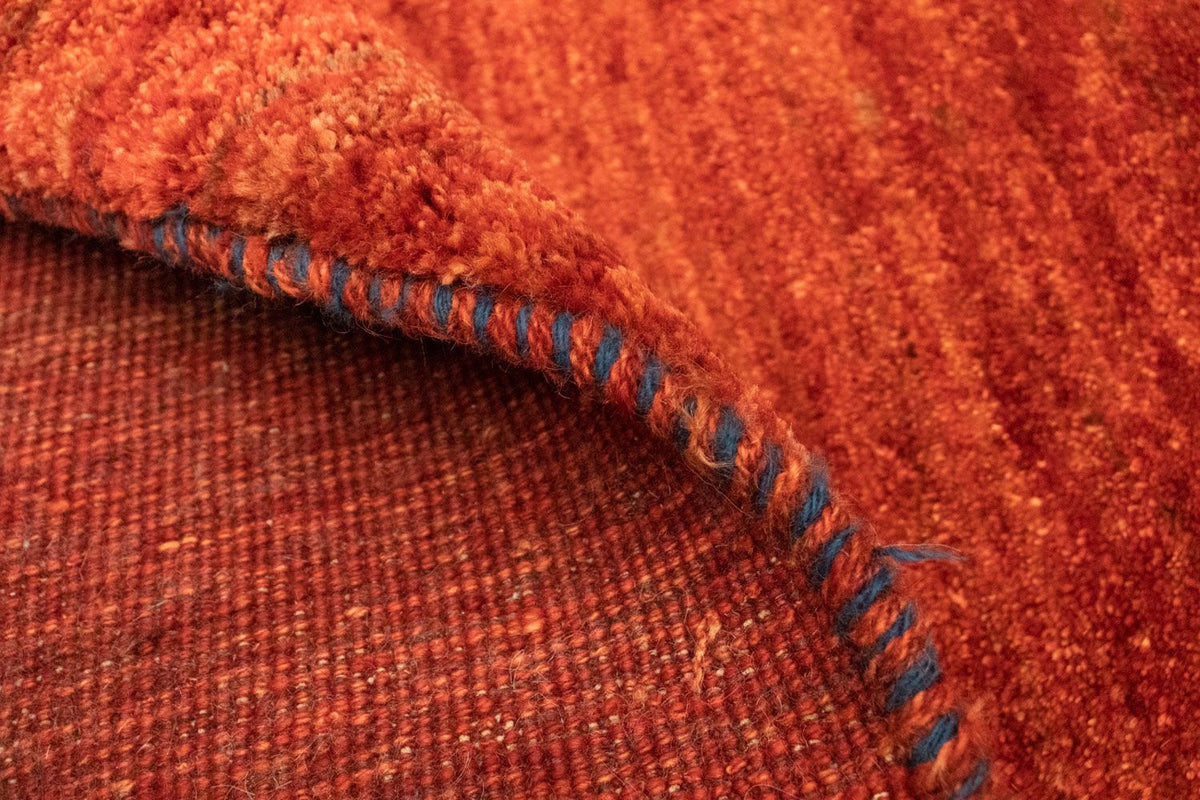 Alfombra Gabbeh - Persa - 119 x 84 cm - rojo