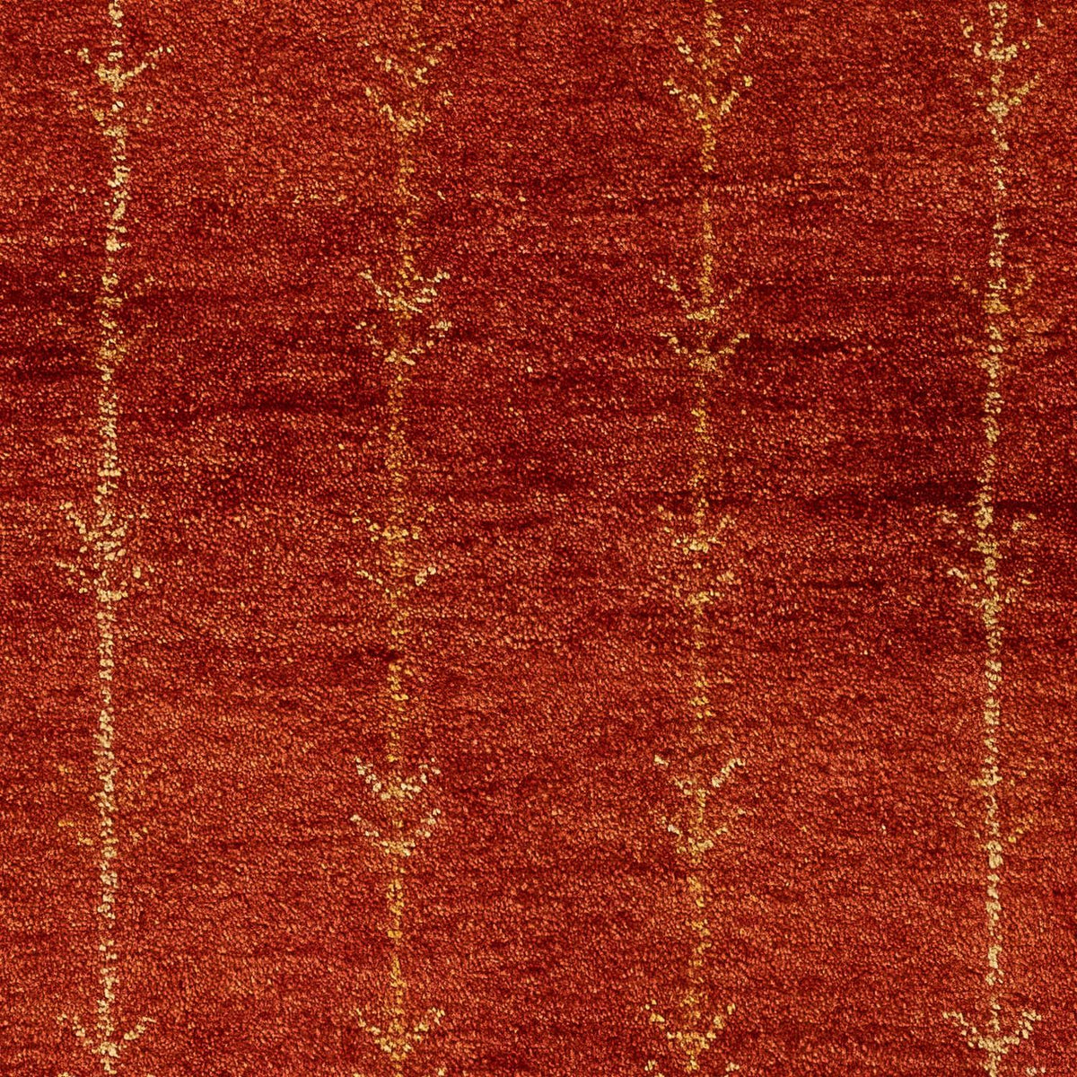 Alfombra Gabbeh - Persa - 133 x 84 cm - rojo oscuro