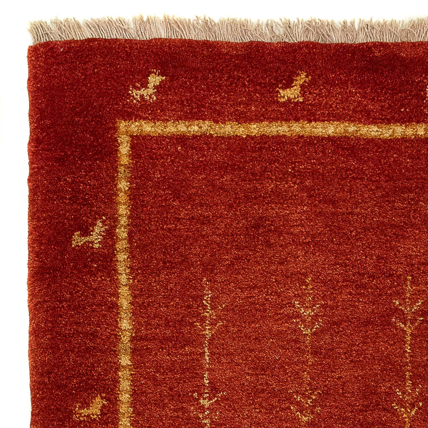 Gabbeh Persa Alfombra 133x84cm - Perserteppich Wollteppich