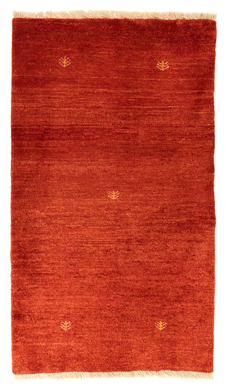 Alfombra Gabbeh - Persa - 133 x 76 cm - rojo