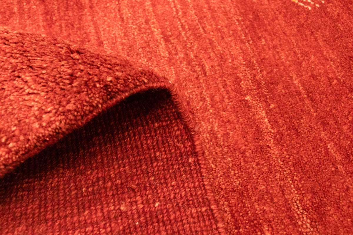 Alfombra Gabbeh - Persa - 133 x 76 cm - rojo