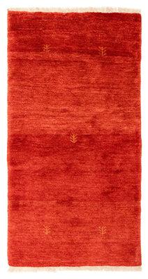 Alfombra Gabbeh - Persa - 138 x 67 cm - rojo