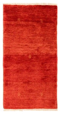 Alfombra Gabbeh - Persa - 138 x 67 cm - rojo