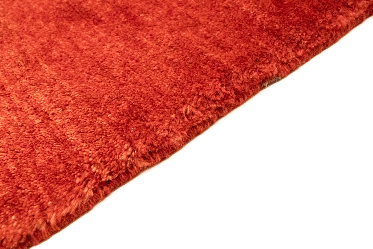 Alfombra Gabbeh - Persa - 138 x 67 cm - rojo
