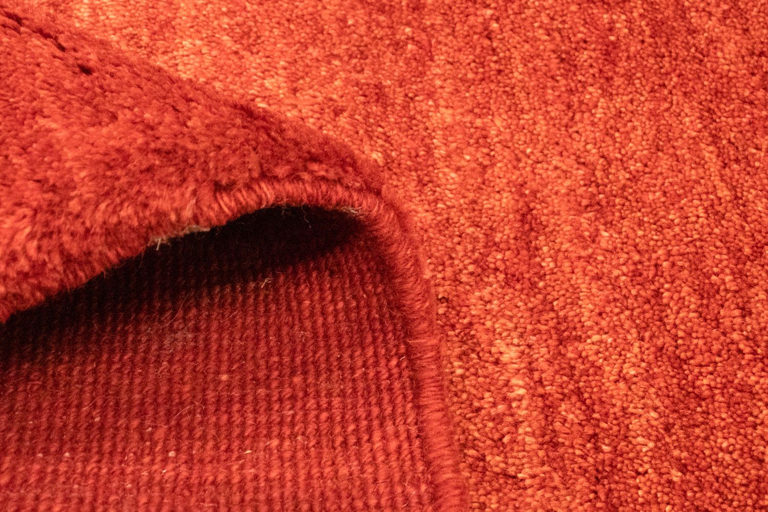 Alfombra Gabbeh - Persa - 138 x 67 cm - rojo