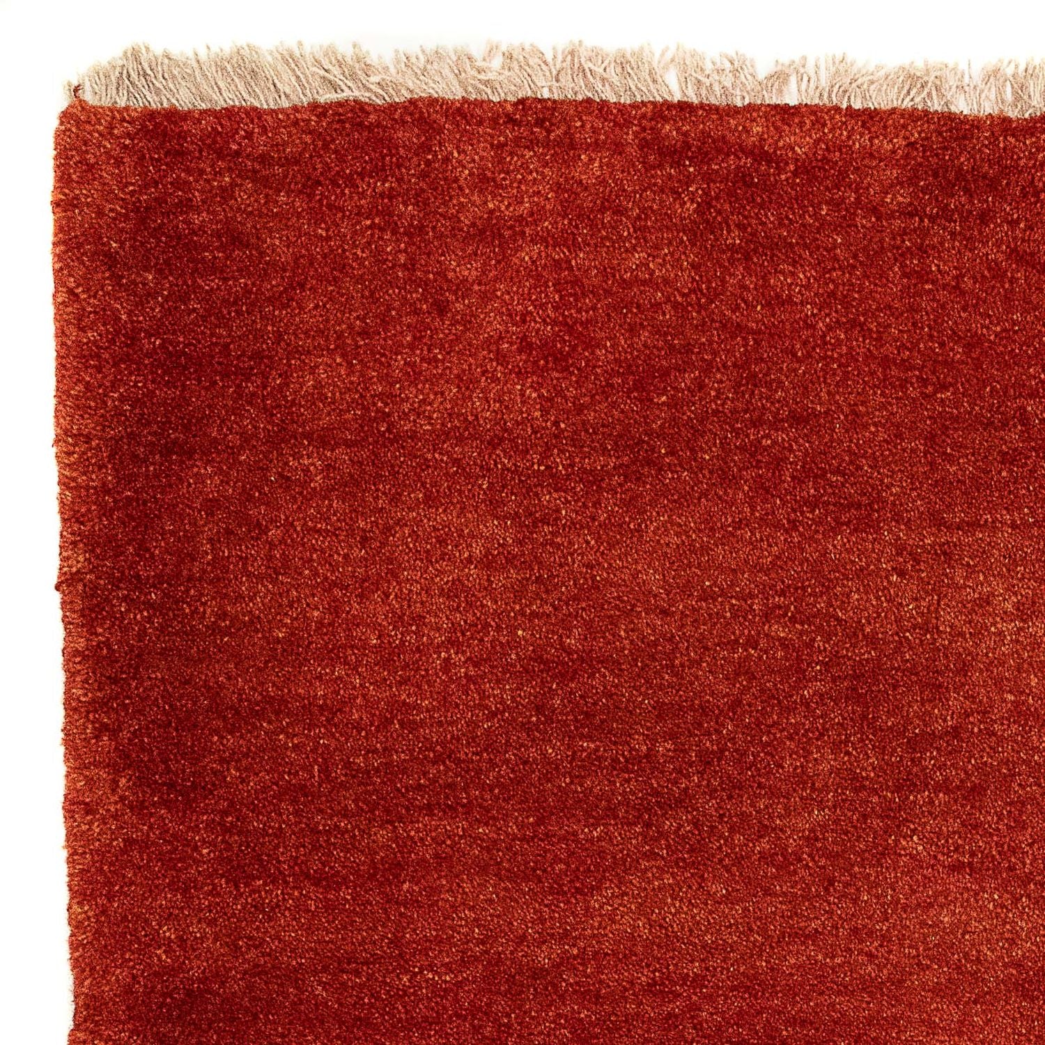 Alfombra Gabbeh - Persa - 125 x 82 cm - rojo oscuro